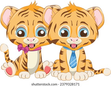 Cute Cartoon Coupon-Vektor