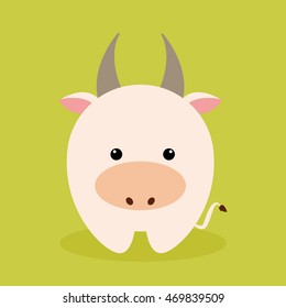 Cute Cartoon cow