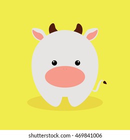 Cute Cartoon cow