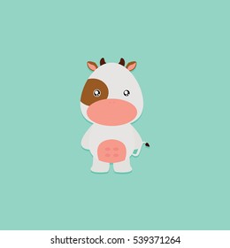 Cute Cartoon cow
