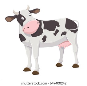 Cow cartoon graphics Royalty Free Stock SVG Vector and Clip Art
