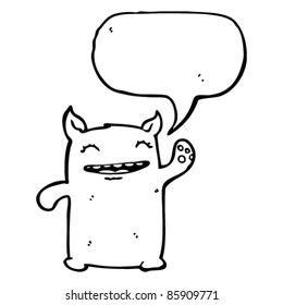cute cartoon creature