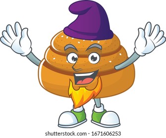 Cute cartoon design of kanelbulle performed as an Elf