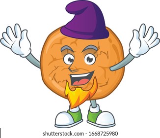 Cute cartoon design of molasses cookies performed as an Elf