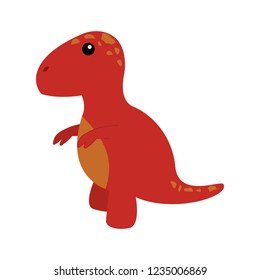 Cute cartoon dinosaur