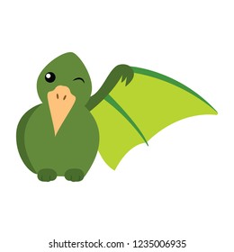 Cute cartoon dinosaur