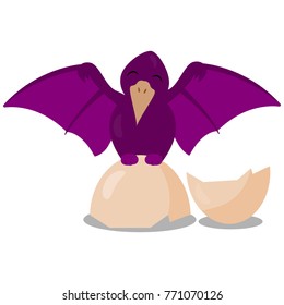 Cute cartoon dinosaur