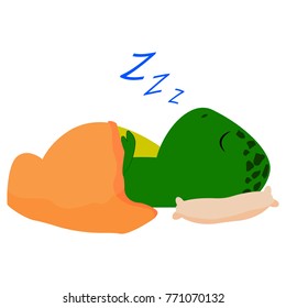 Cute cartoon dinosaur