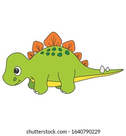 Stegosaurs Stock Vectors, Images & Vector Art | Shutterstock