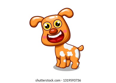 cute cartoon dog