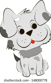 Cute Cartoon Dog
