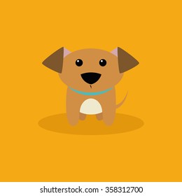 Cute Cartoon Dog