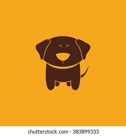 Cute cartoon dog