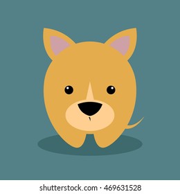 Cute Cartoon dog