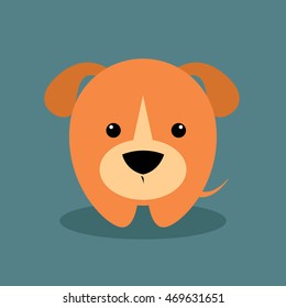 Cute Cartoon dog