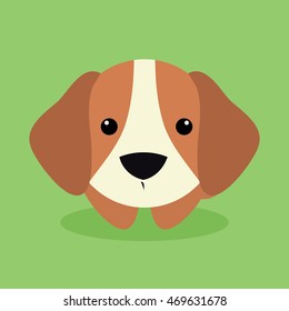 Cute Cartoon dog
