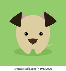 Cute Cartoon dog