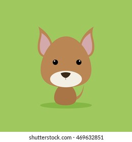 Cute Cartoon dog