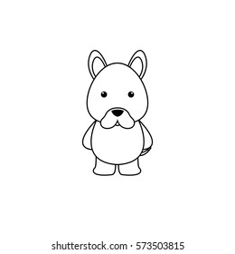 Cute Cartoon dog