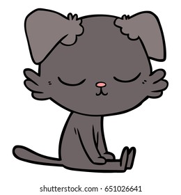 cute cartoon dog