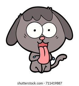 cute cartoon dog