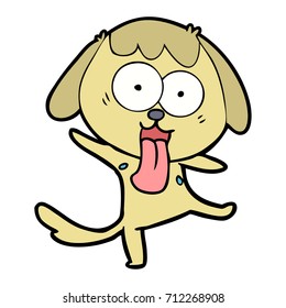 cute cartoon dog