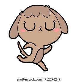 cute cartoon dog