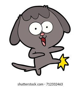 cute cartoon dog
