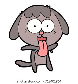 cute cartoon dog