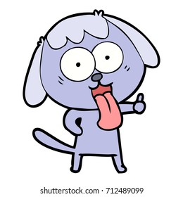 cute cartoon dog