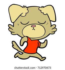 cute cartoon dog