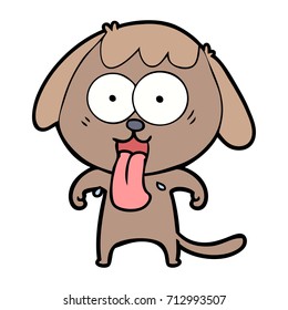 perro de dibujos animados adorables