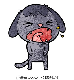 perro de dibujos animados adorables