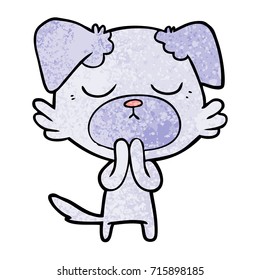 cute cartoon dog