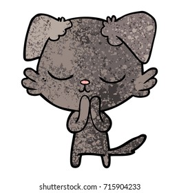 perro de dibujos animados adorables