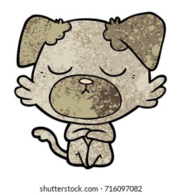 süßer Cartoon-Hund