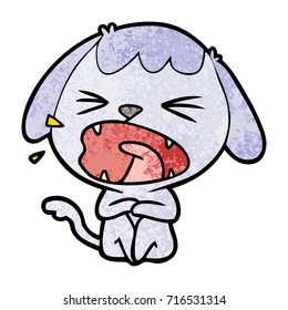 cute cartoon dog