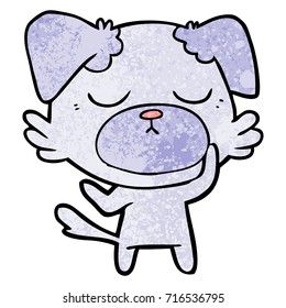 perro de dibujos animados adorables