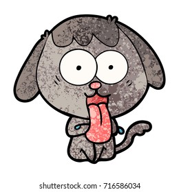 perro de dibujos animados adorables