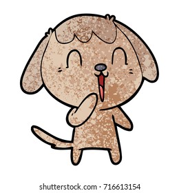 cute cartoon dog