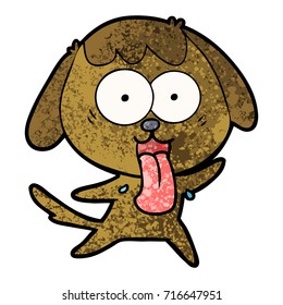 perro de dibujos animados adorables