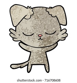 cute cartoon dog
