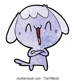 perro de dibujos animados adorables