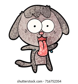 perro de dibujos animados adorables
