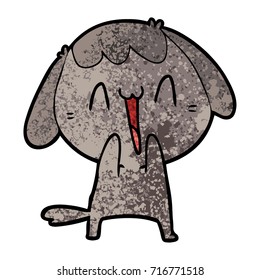 cute cartoon dog