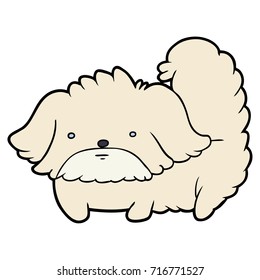 cute cartoon dog