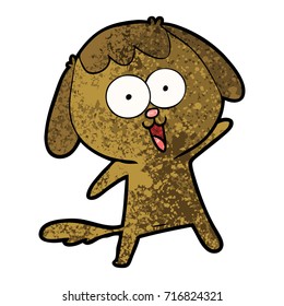cute cartoon dog
