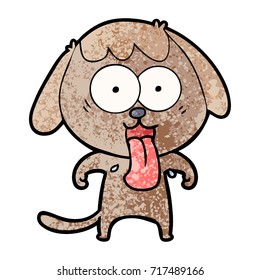 perro de dibujos animados adorables