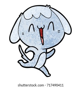 cute cartoon dog