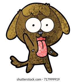 perro de dibujos animados adorables